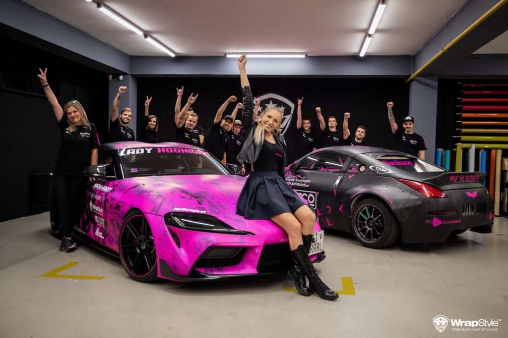 Netopýří design pro Lady Hoonigan!