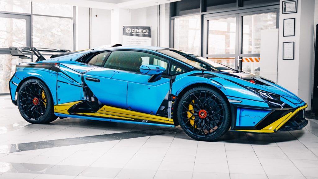 Takové Lamborghini jste ještě neviděli! Vypadá jako Lego